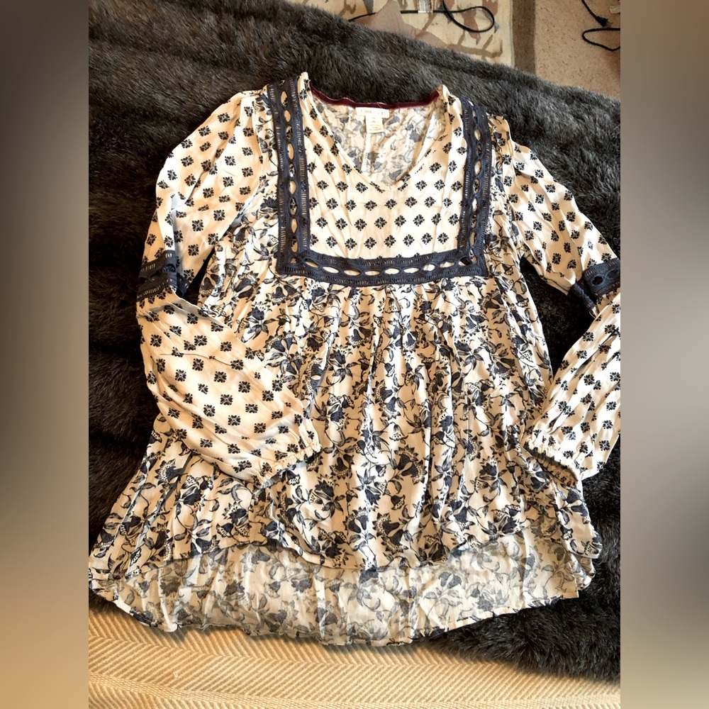 Clover + Scout XS Long sleeve Blouse